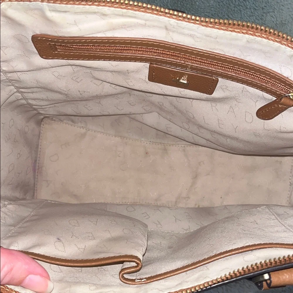Radley London Tan Leather Tote Bag